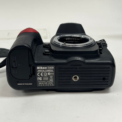 Nikon D200 10.2MP Digital SLR DSLR Camera 100,000 Shutter Count