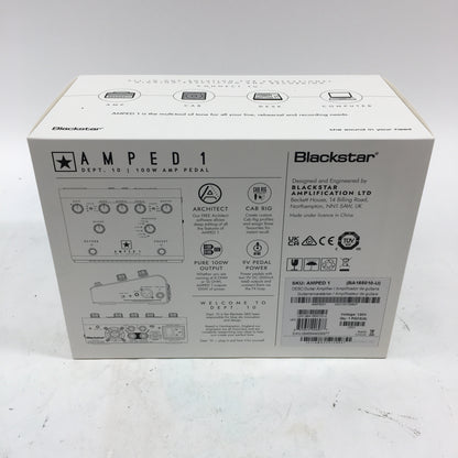 Blackstar AMPED 1 100W 8 ohm 1 Channel Sound Amplifier AMPG1US1BLK