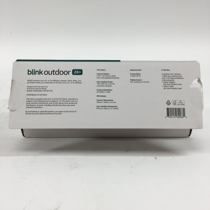 blink outdoor 2K+ Wireless Smart Security Camera B0F95NV4HK
