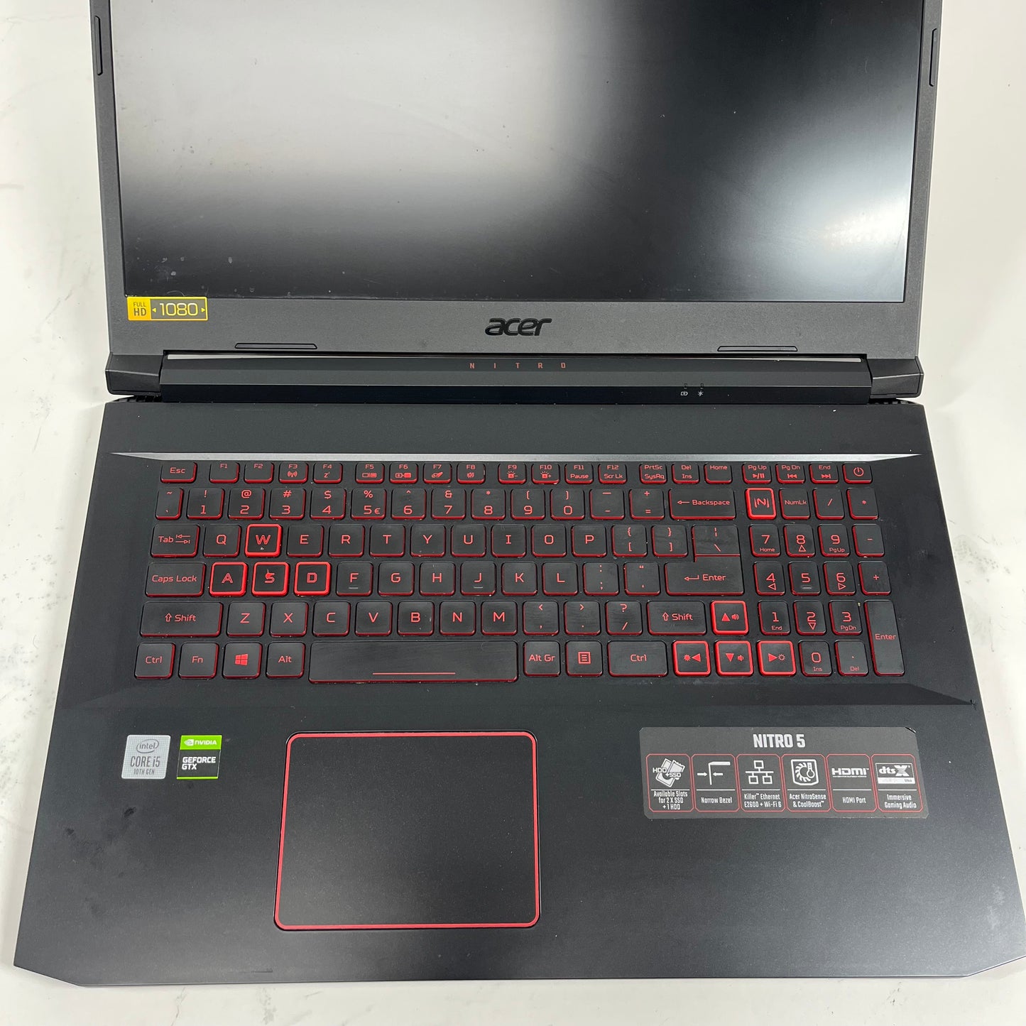 Acer Nitro 5 AN517-52 17.3" i5-10300H 2.5GHz 8GB RAM 512GB SSD GTX 1650 Ti