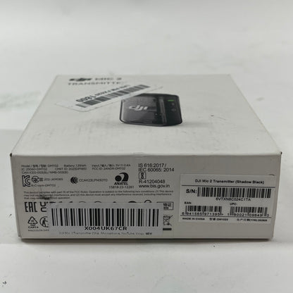 New DJI Mic 2 Transmitter