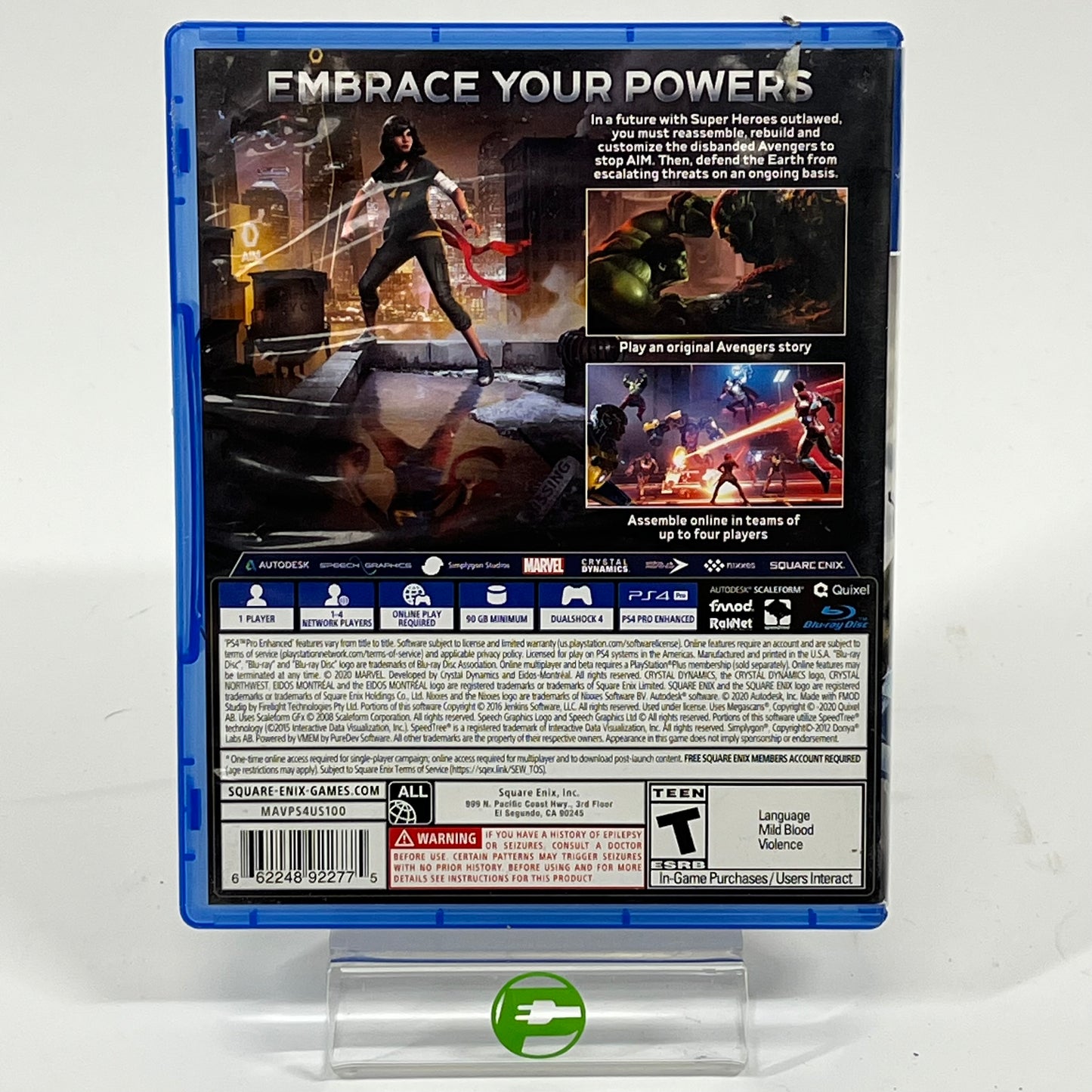 Marvel Avengers (Playstation 4, 2020)