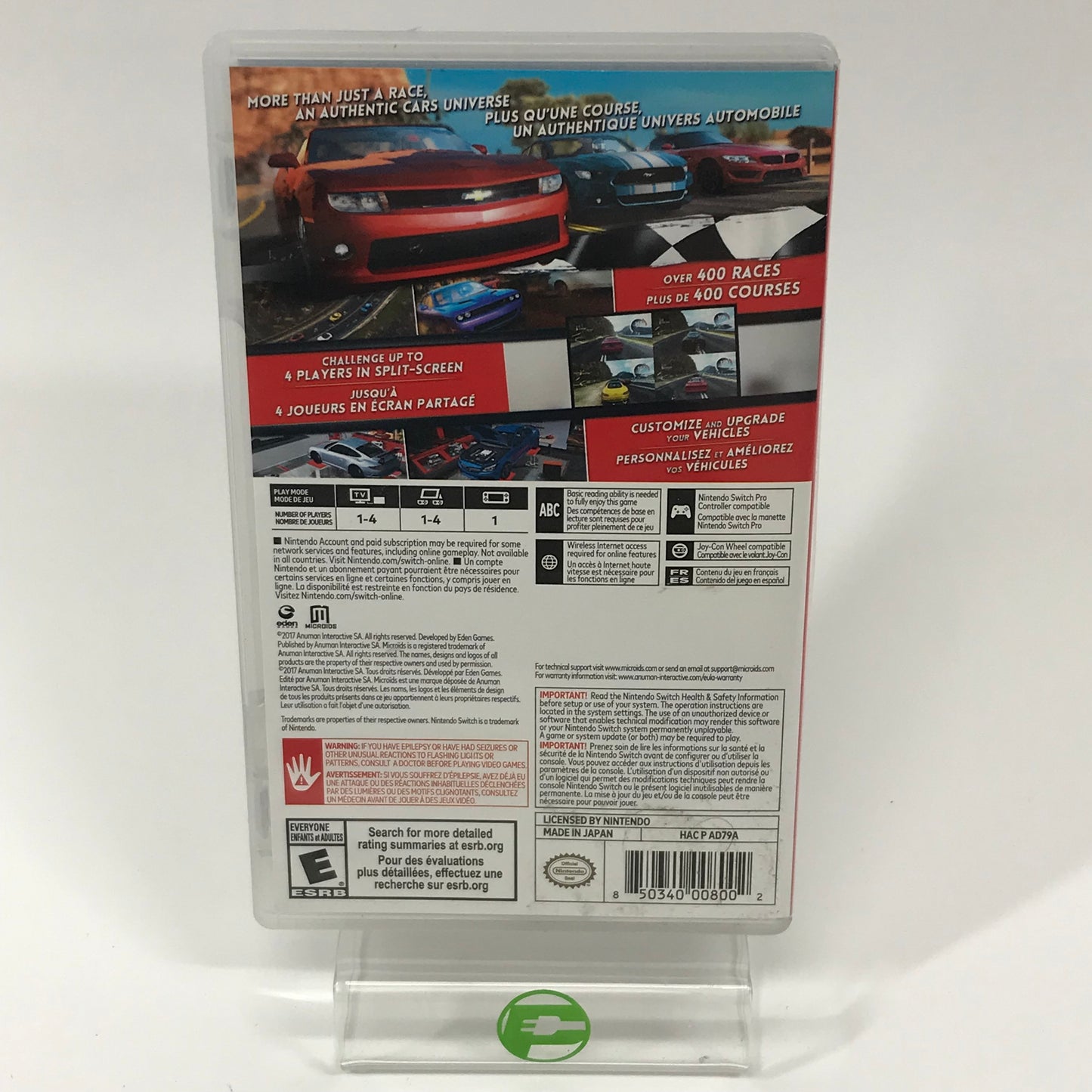 Gear Club Unlimited (Nintendo Switch, 2017)