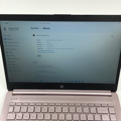 HP Laptop 14-CF2112WM 14" Celeron N4120 1.1GHz 4GB RAM 64GB