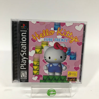 Hello Kitty Cube Frenzy (Sony PlayStation 1 PS1, 1999)