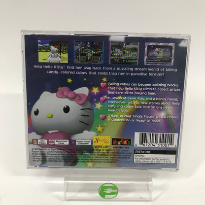 Hello Kitty Cube Frenzy (Sony PlayStation 1 PS1, 1999)