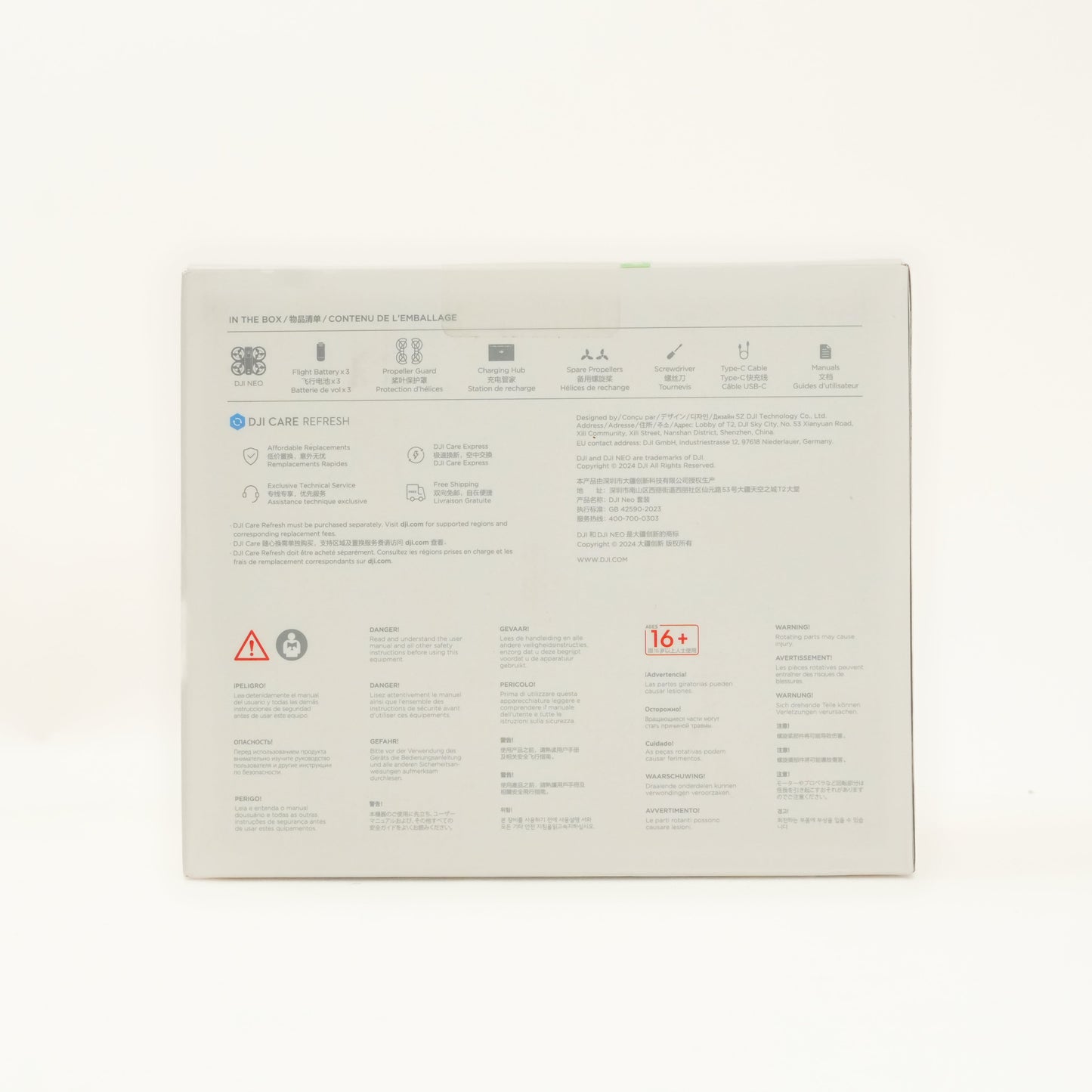 New DJI Neo Three Battery Combo