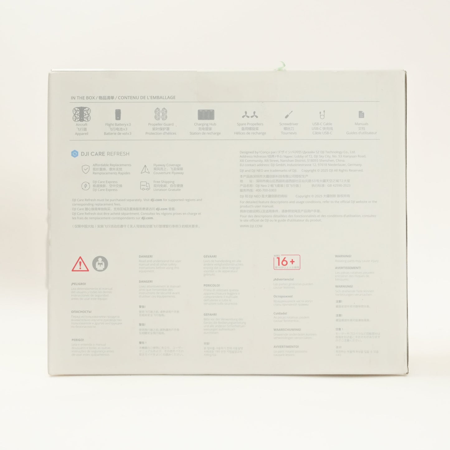 New DJI Neo 2 Fly More Combo Drone Only